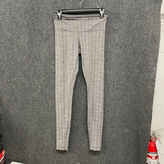 Lululemon Women's Gray White Space Dye Wunder Under High Rise Leggings Sz 6