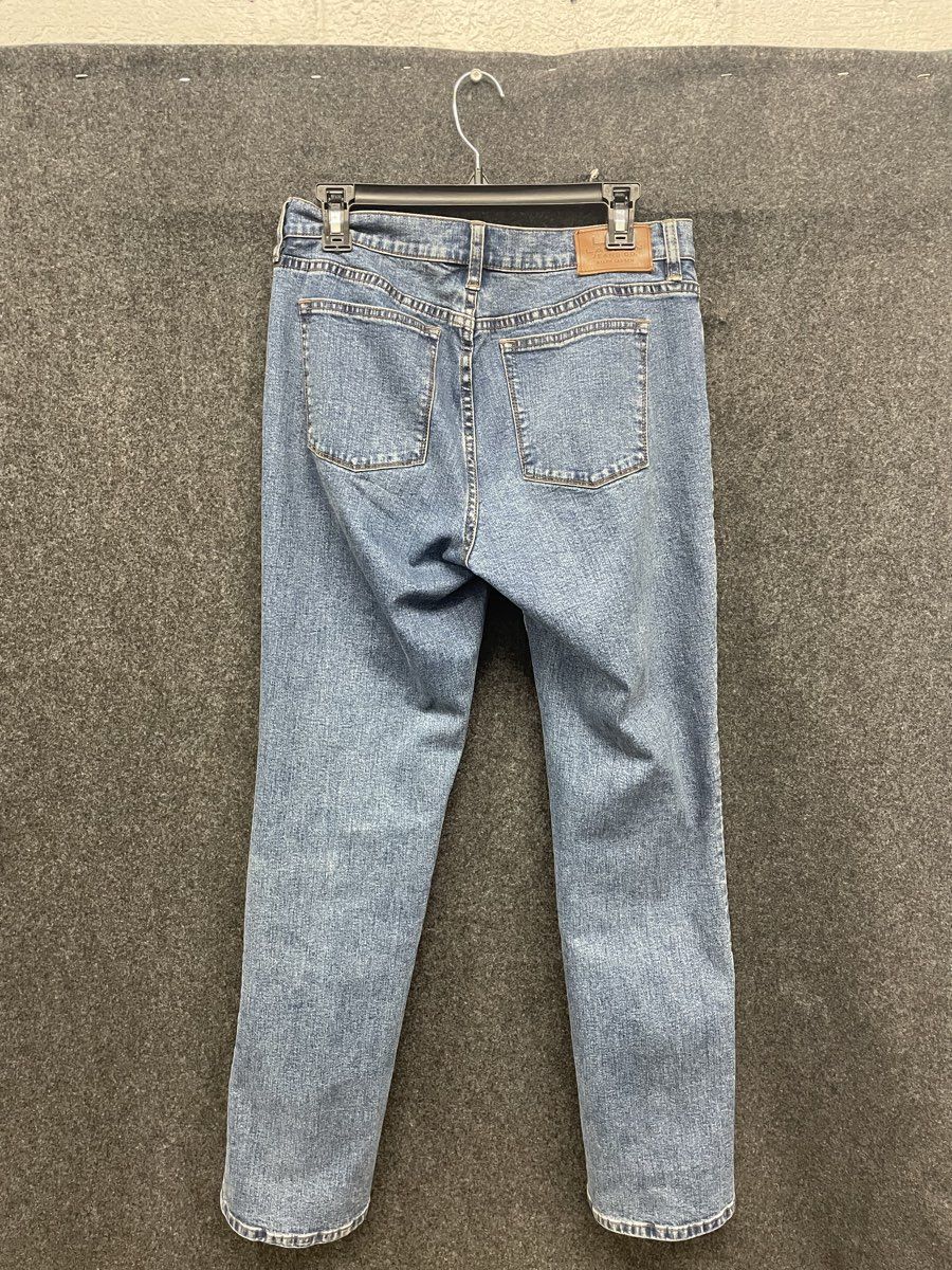 Lauren Ralph Lauren Women's Blue Straight Leg Stretch Jeans Size 10