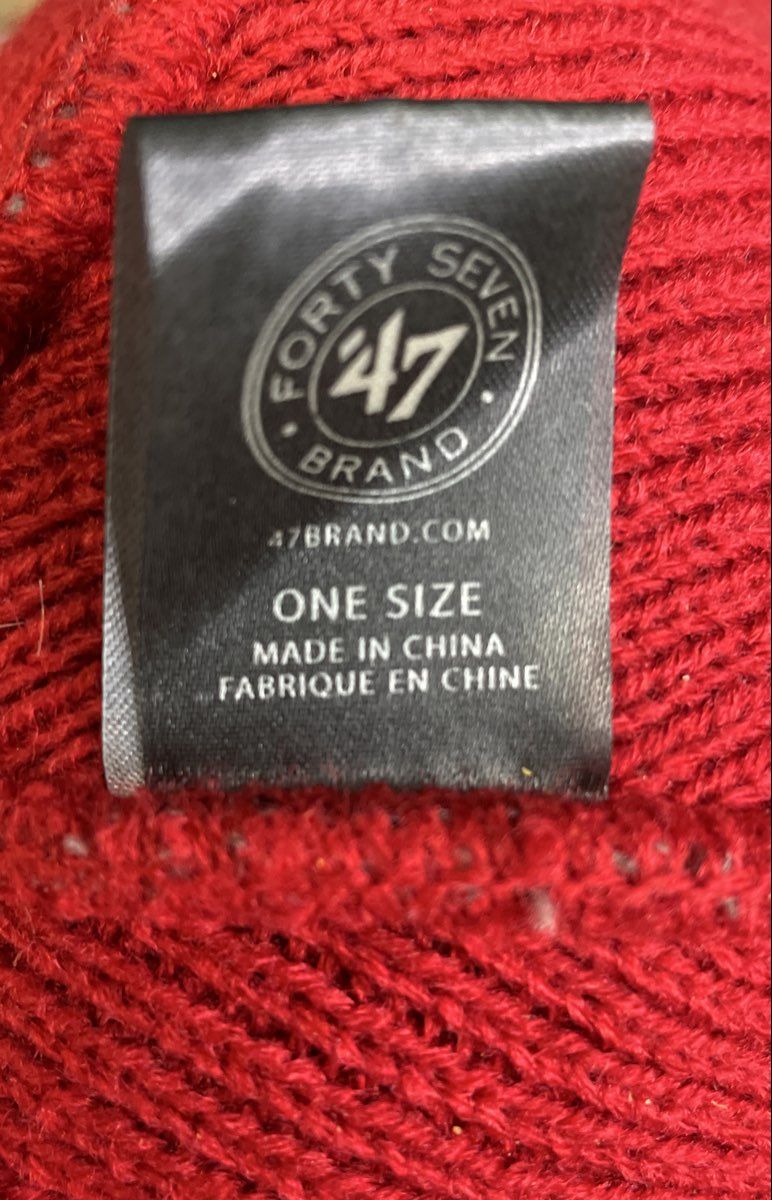 '47 Brand Washington Nationals 2019 World Series Champions Beanie Red Hat OS
