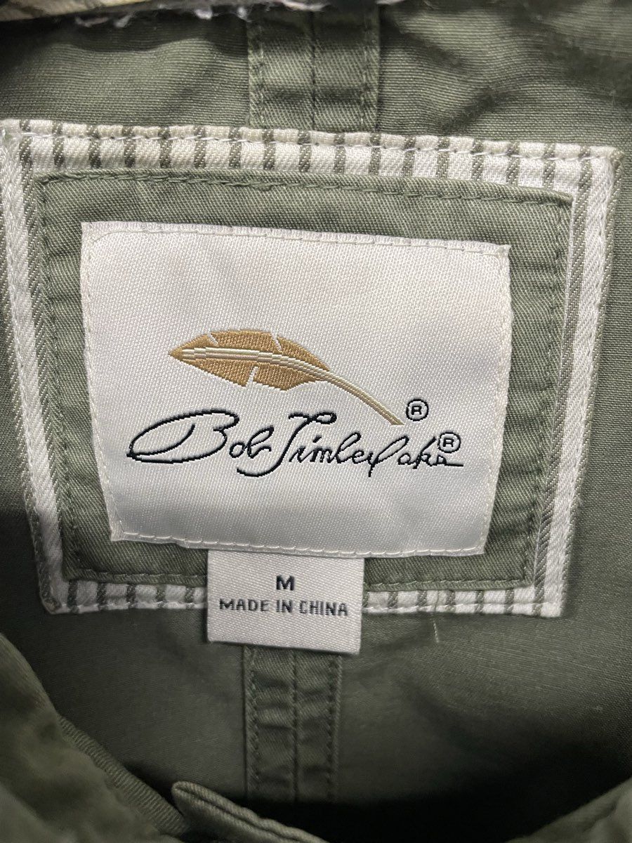 Bob Timberlake Women's Olive Green Cotton Utility Field Jacket Size Medium