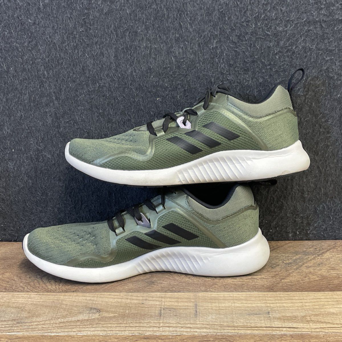 Adidas Edge Bounce Green Women's Running Shoes Size 8.5
