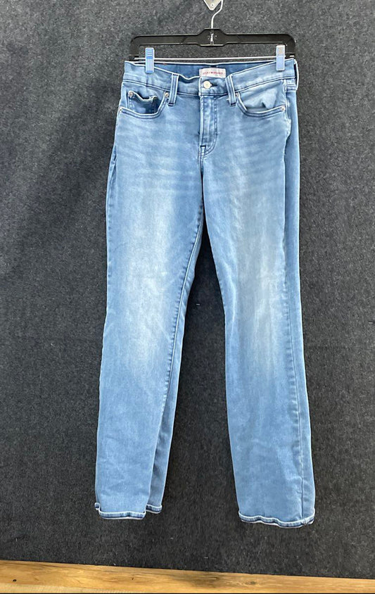 Lucky Brand Women's Blue Light Wash Stretch Straight Leg Jeans Size 8/29 R