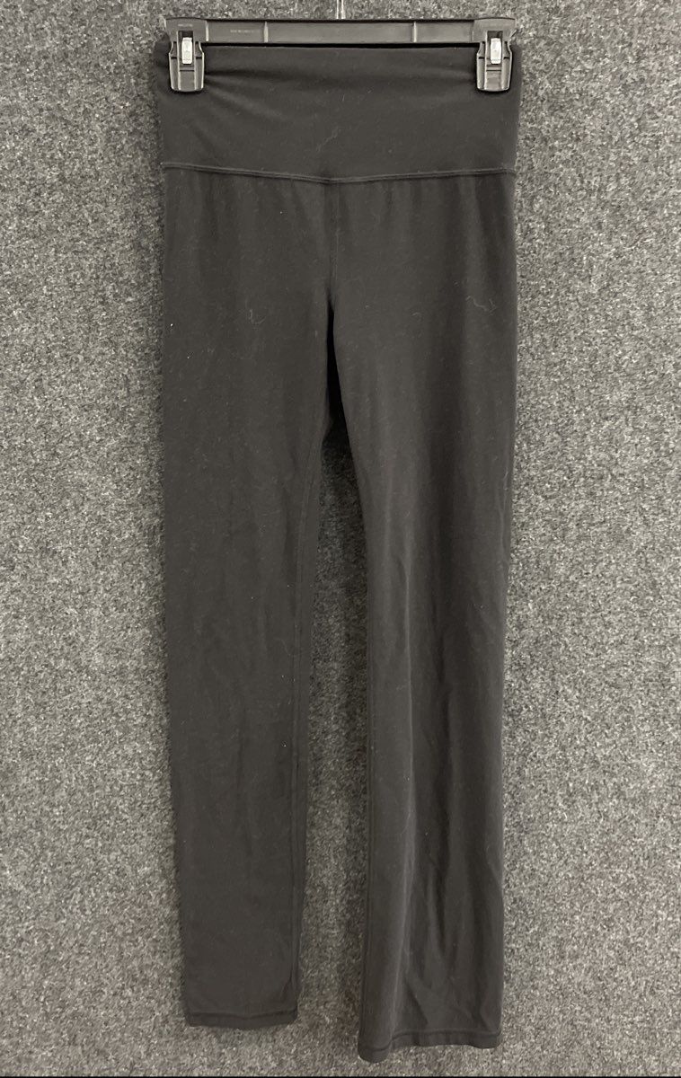 Athleta Women's Elation Straight Leg Pant Black High Rise Yoga Workout Sz XS