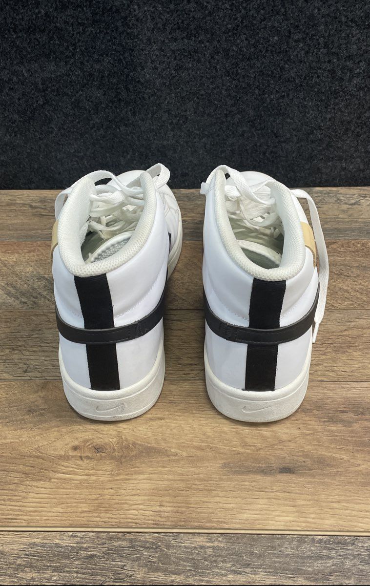 Nike Court Royale 2 Mid White Onyx Black Men's Sneakers Size 10.5