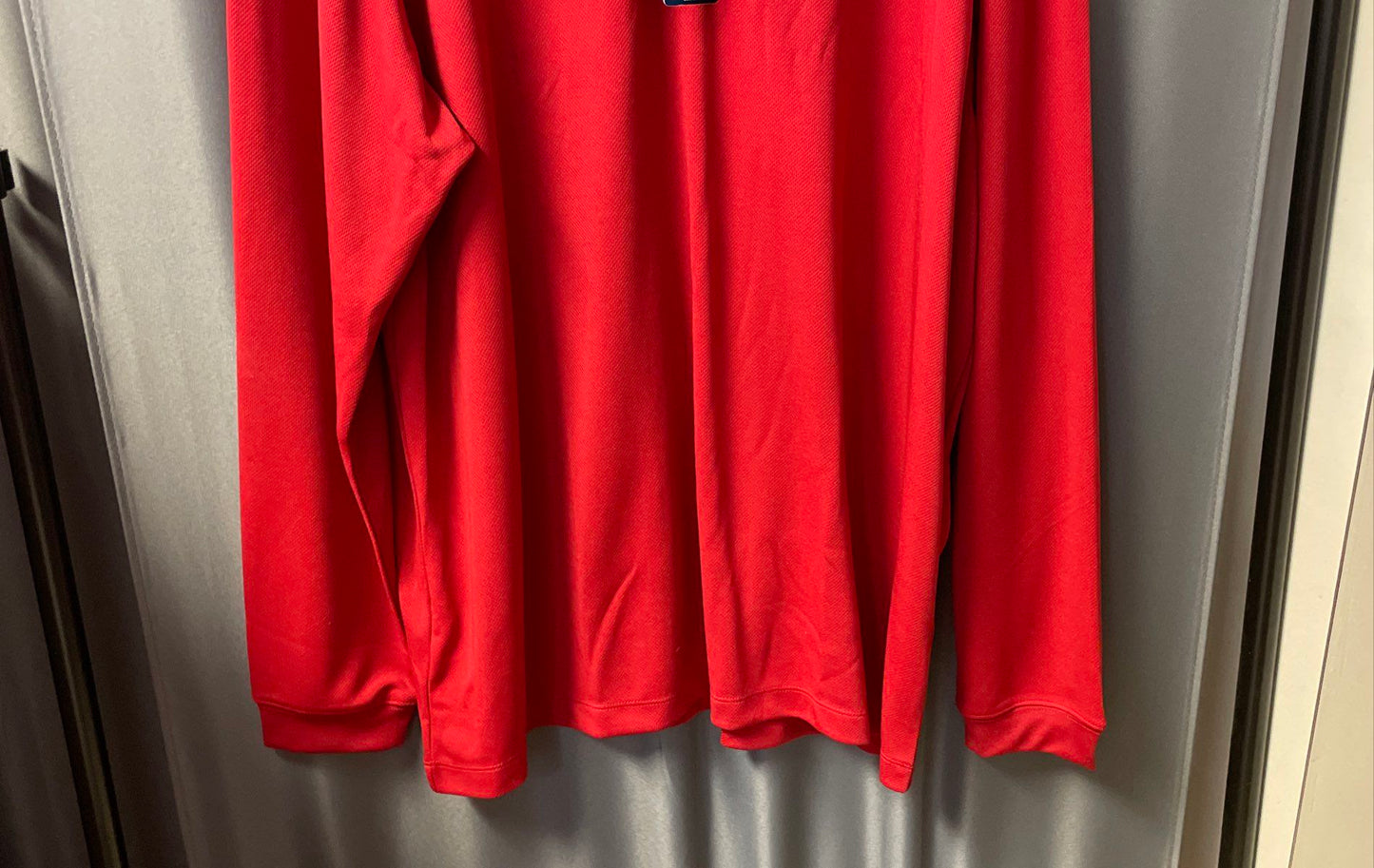 Grand Slam Men's Red Long Sleeve Performance Airflow Polo Shirt NWT Sz XXL
