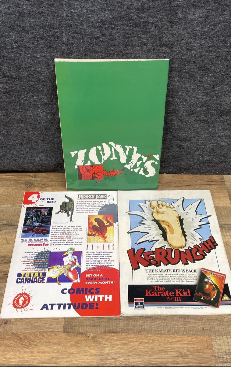 Batman Blind Justice Predator Total Carnage + 3 Vintage Comic Magazine Lot DC