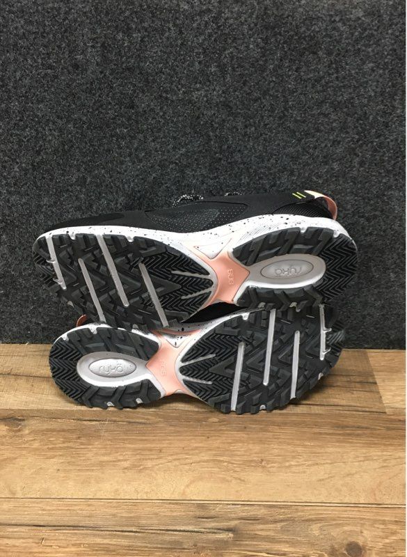 Ryka Summit Trail Women's Black Speckled Trail Running Shoes Size 7.5