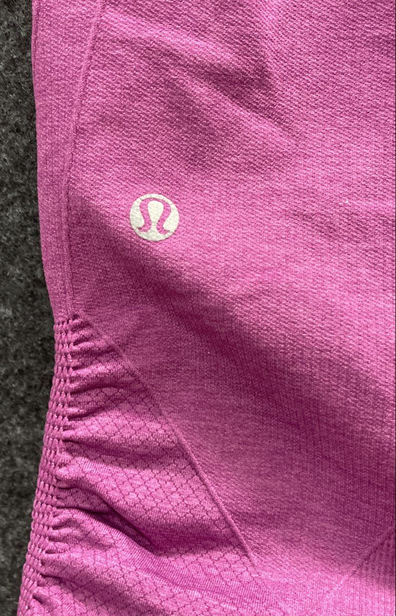 Lululemon Women's In The Flow Crop Legging Magenta Size M