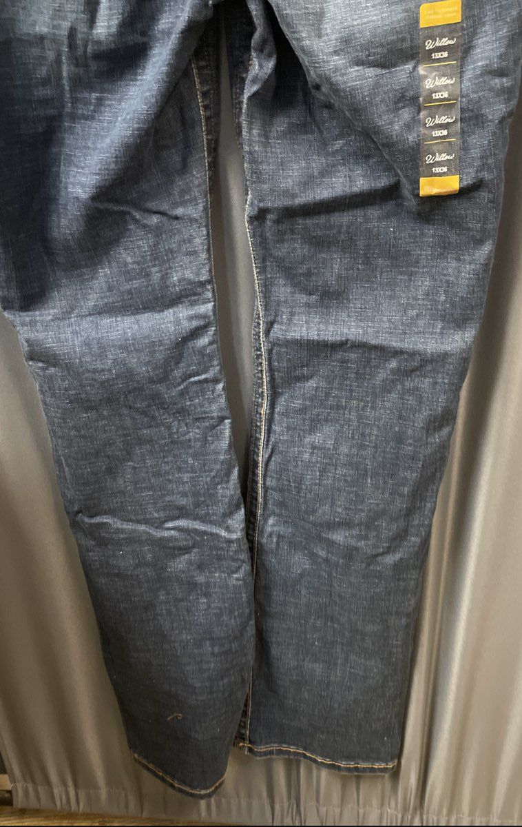 Wrangler Women's Willow Ultimate Riding Jeans Dark Wash NWT Sz 13x36