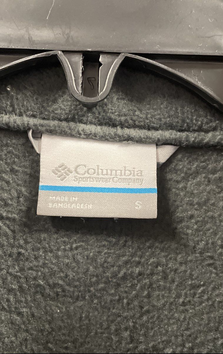 Columbia Men's Steens Mountain Colorblock Full Zip Fleece Jacket Gray Orange S