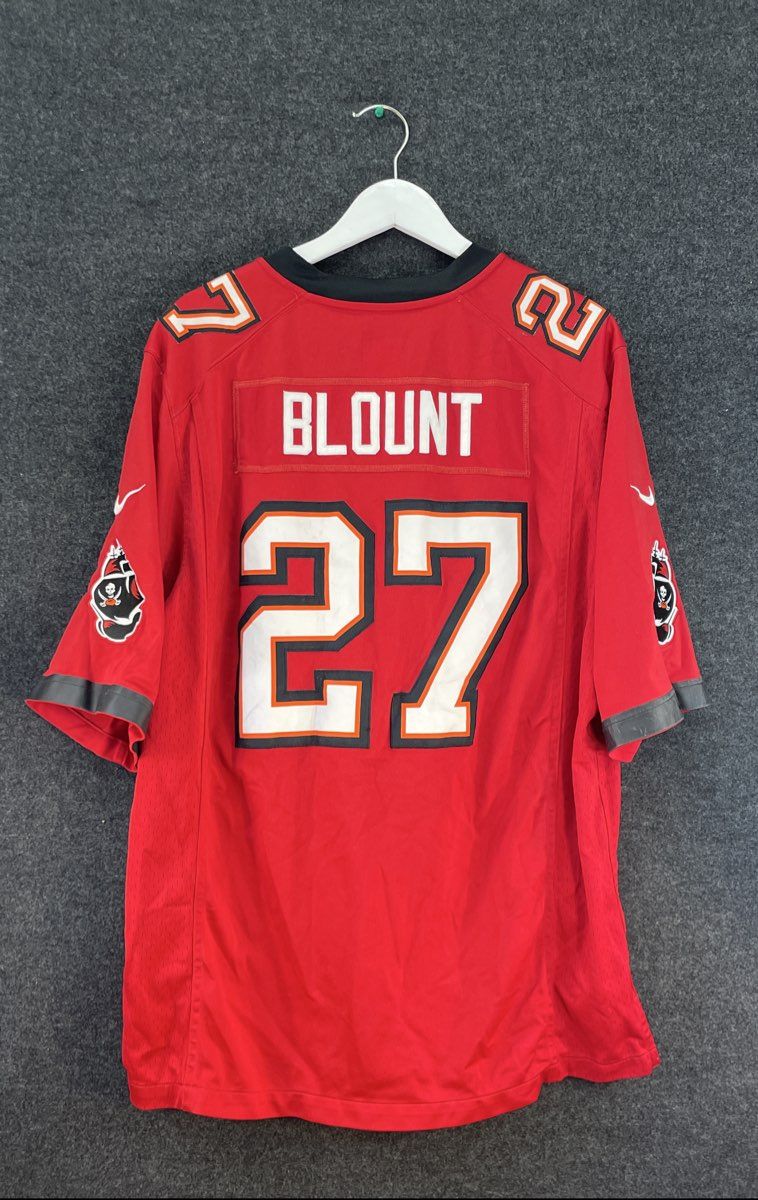 Nike Men's Tampa Bay Buccaneers LeGarrette Blount #27 Red NFL Jersey Size XL