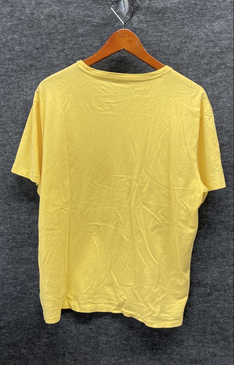 Polo Ralph Lauren Men's Yellow Short Sleeve Pony Logo T-Shirt Sz L