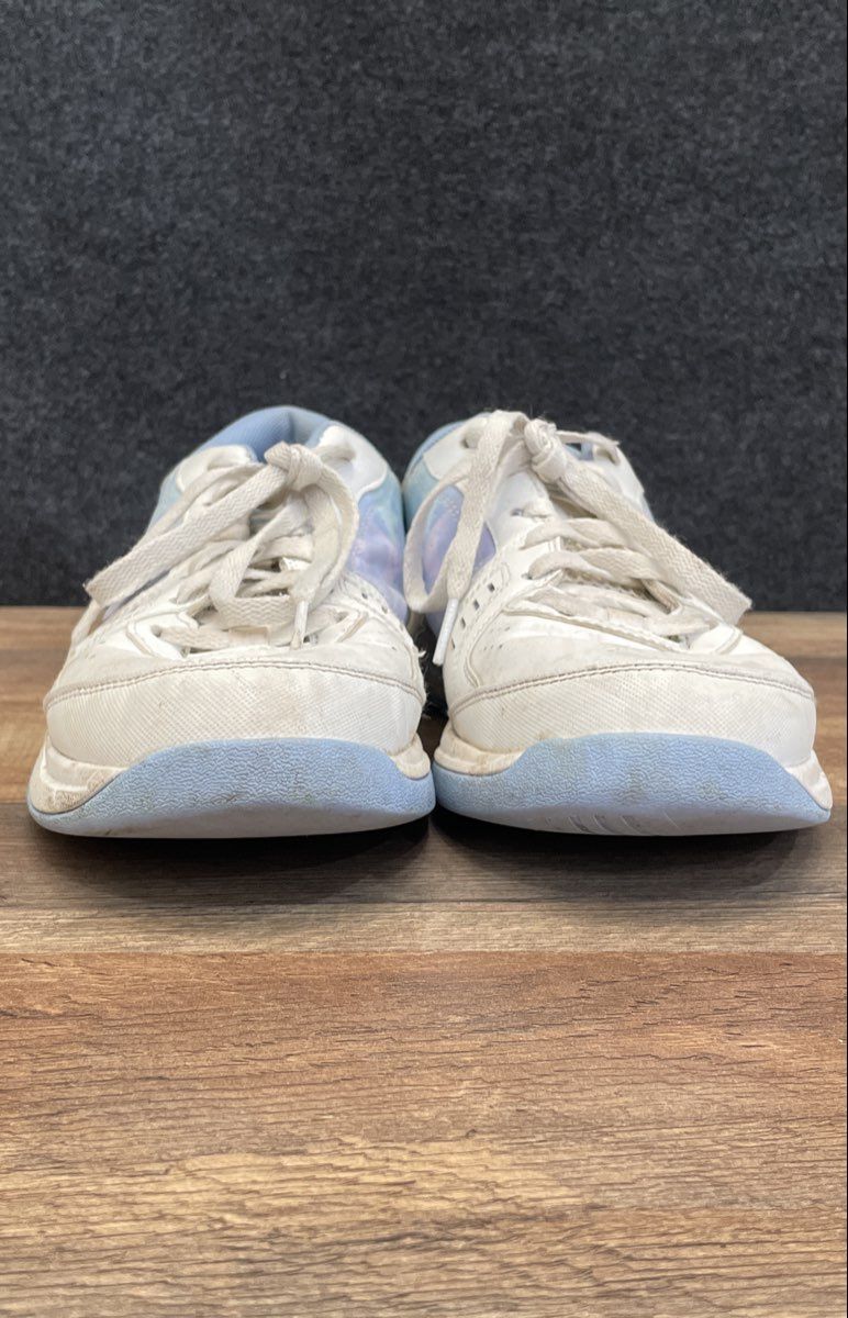 Skechers Relaxed Fit SKX Pickleball White Blue Lavender Tie Dye Size 10.5