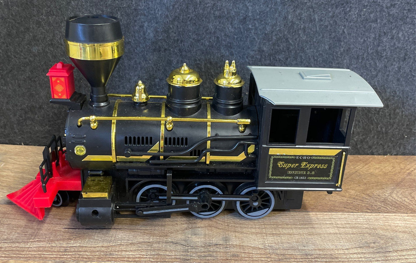 Vintage Echo Super Express Train Set Lot G Scale Plastic D.B.G.M. with Track