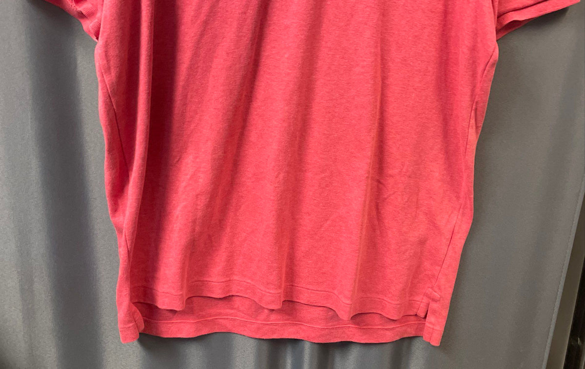 Polo Ralph Lauren Men's Salmon Pink Short Sleeve Polo Shirt Sz L
