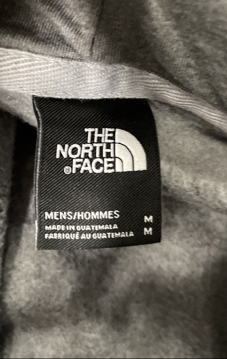 The North Face Men's Gray Pullover Hoodie Graphic Camo Back Logo Sz M