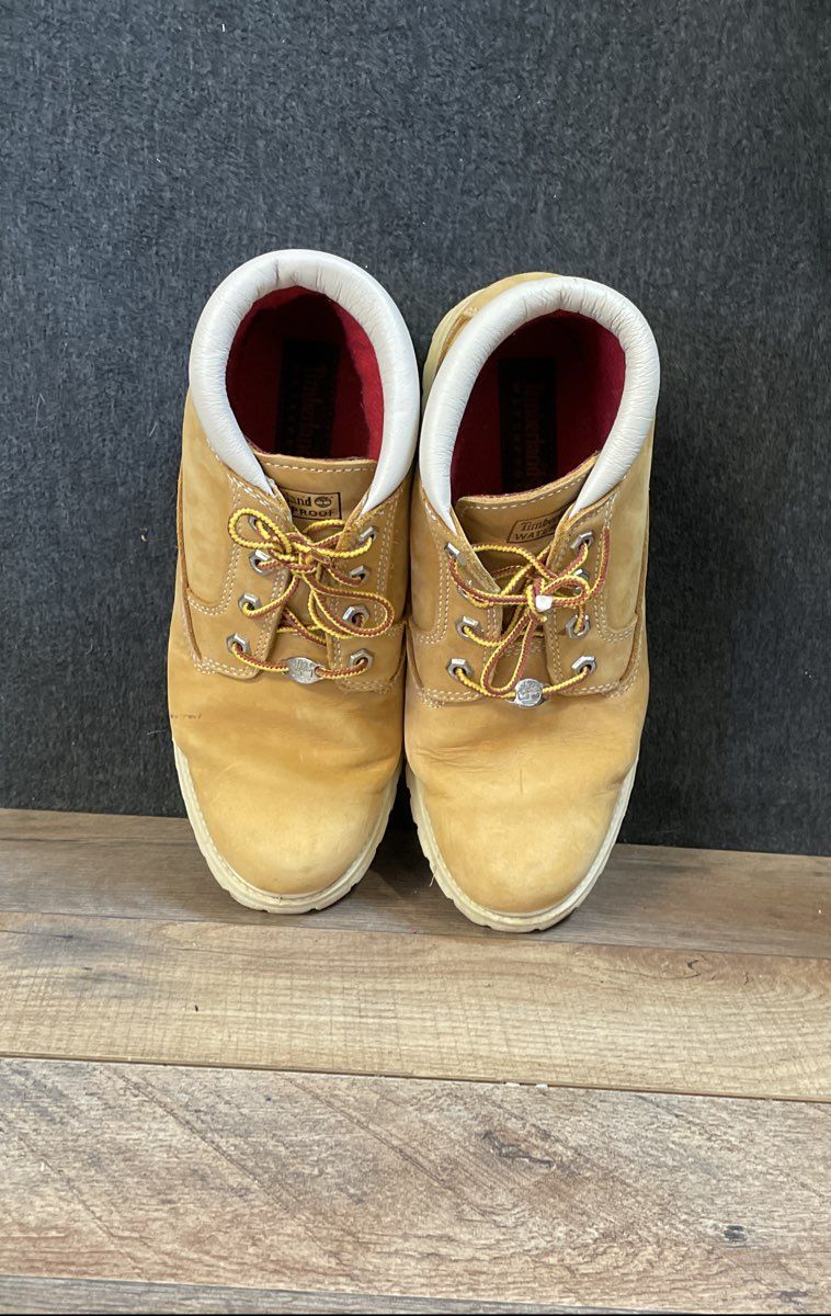 Timberland Waterproof Chukka Boots Tan Leather Size 9.5 M