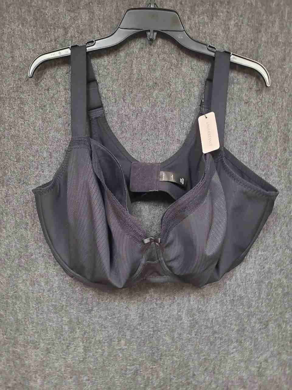 Understance Women's Black Marion Smooth Flexwire Demi Bra Size 44I NWT