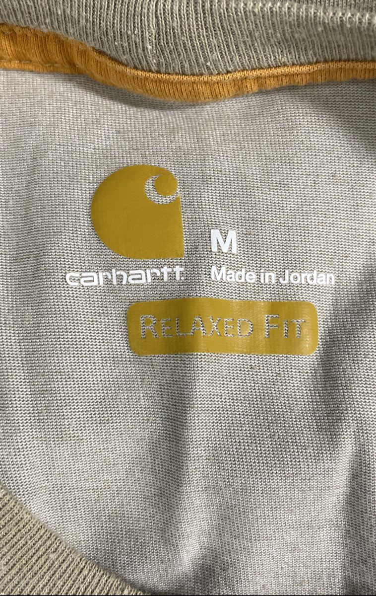 Carhartt Men's Relaxed Fit Force Midweight Pocket T-Shirt Lot of 2 Green Tan M
