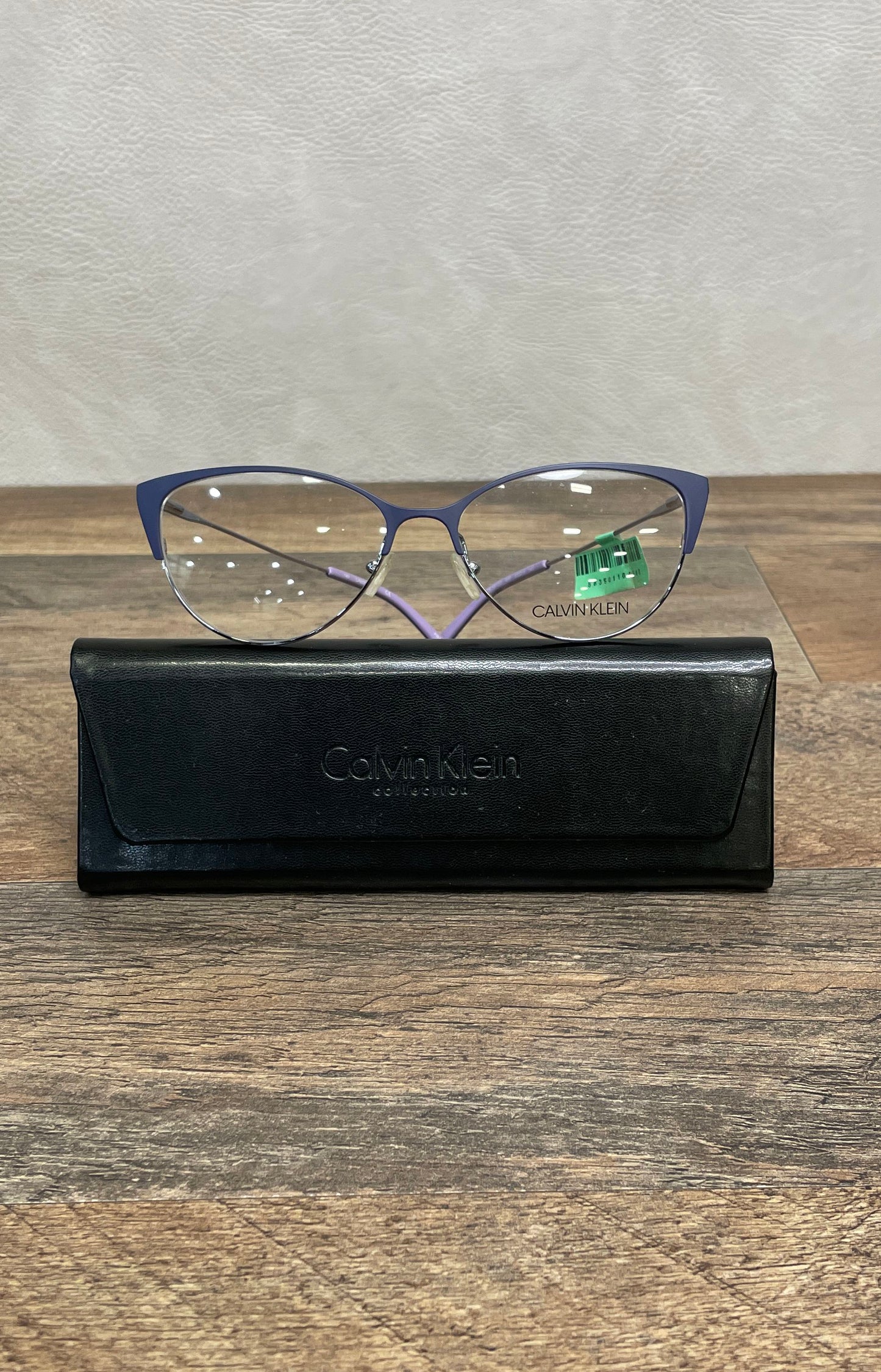 Calvin Klein Women's Eyeglasses Frames Satin Indigo Blue CK18120 NWT 53-15-140