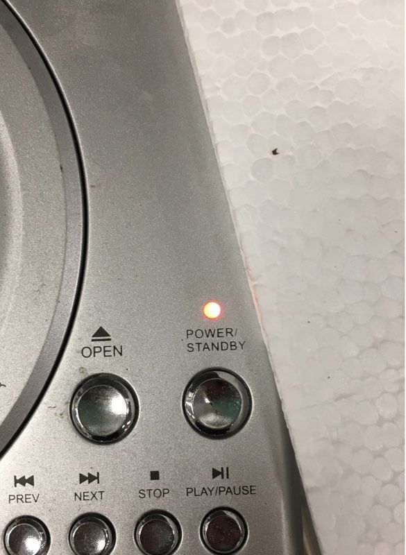 Y2K Coby DVD-287 Compact Top-Loading DVD CD MP3 Player In Original Box