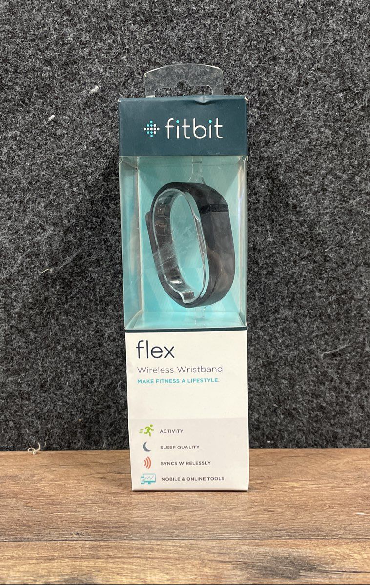 New Fitbit Flex FB401BK Wireless Wristband Activity & Sleep Tracker