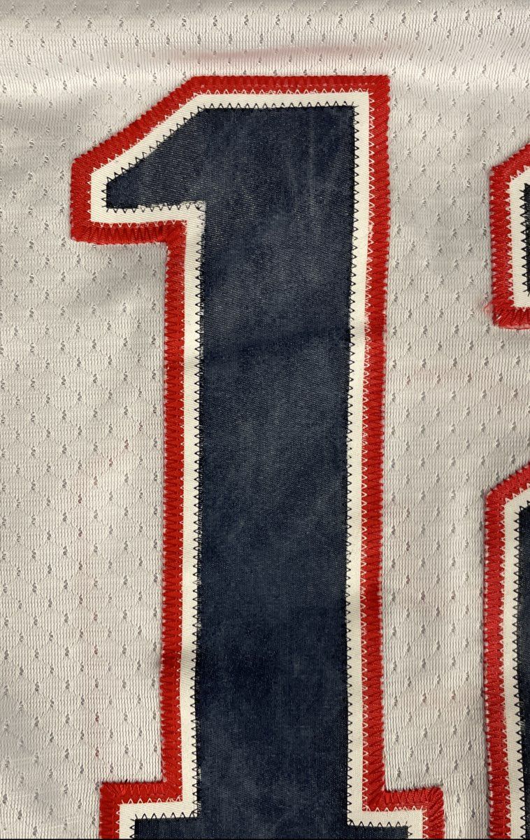 Vintage Reebok Men's Tom Brady New England Patriots NFL Jersey White #12 Sz L
