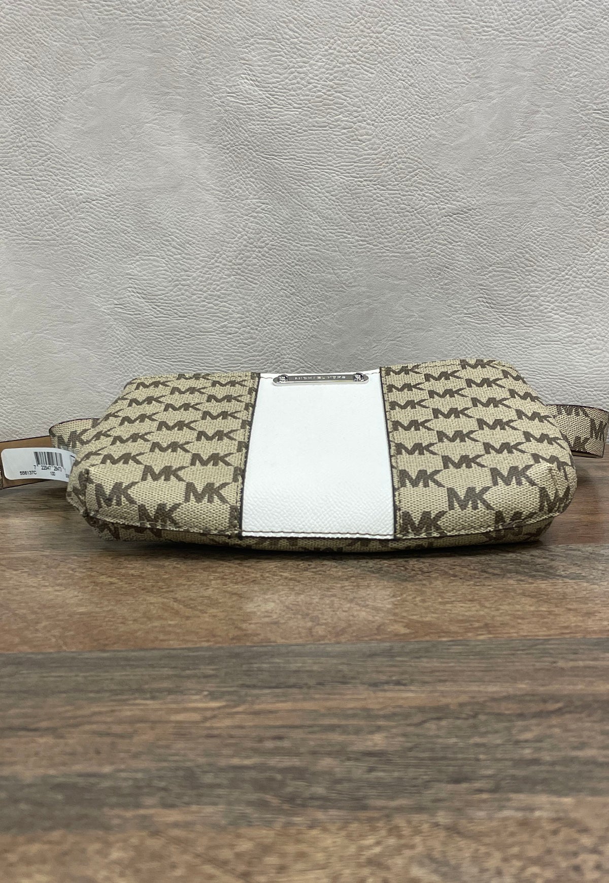 Michael Kors NWT Beige Monogram Signature Canvas Belt Bag Waist Pack Purse