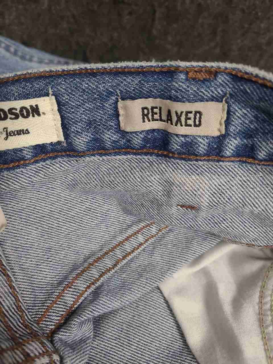 Vintage 90s Harley-Davidson Relaxed Fit Light Wash Denim Jeans Sz 38x30