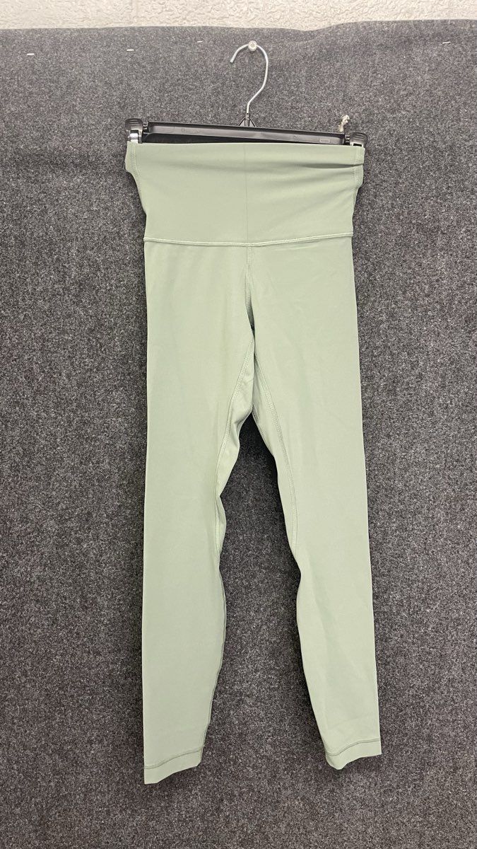 Lululemon Women's Align High-Rise Pant 25" Sage Green Nulu Leggings Size 2