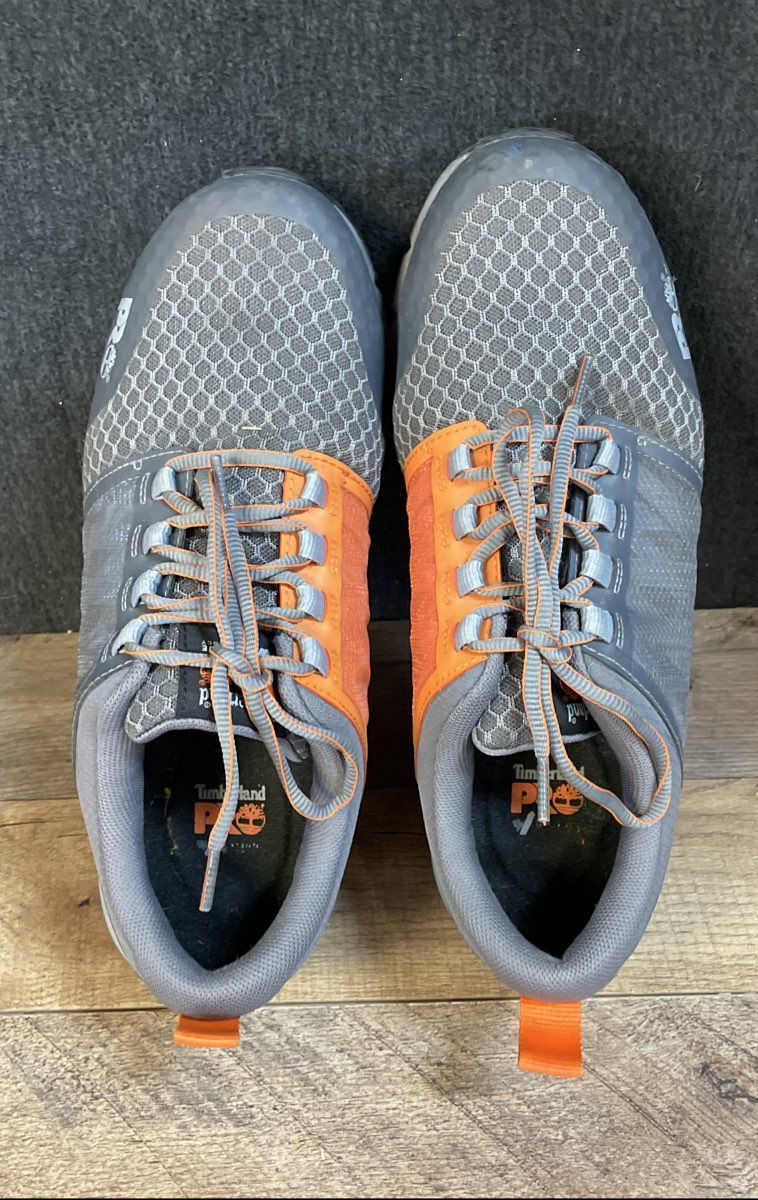 Timberland PRO Radius Composite Safety Toe Grey Orange Men's Work Size 10W