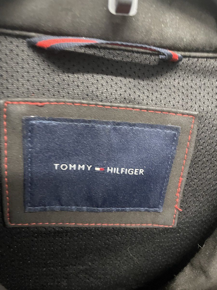 Tommy Hilfiger Men's Dark Brown Softshell Full Zip Jacket Sz XL