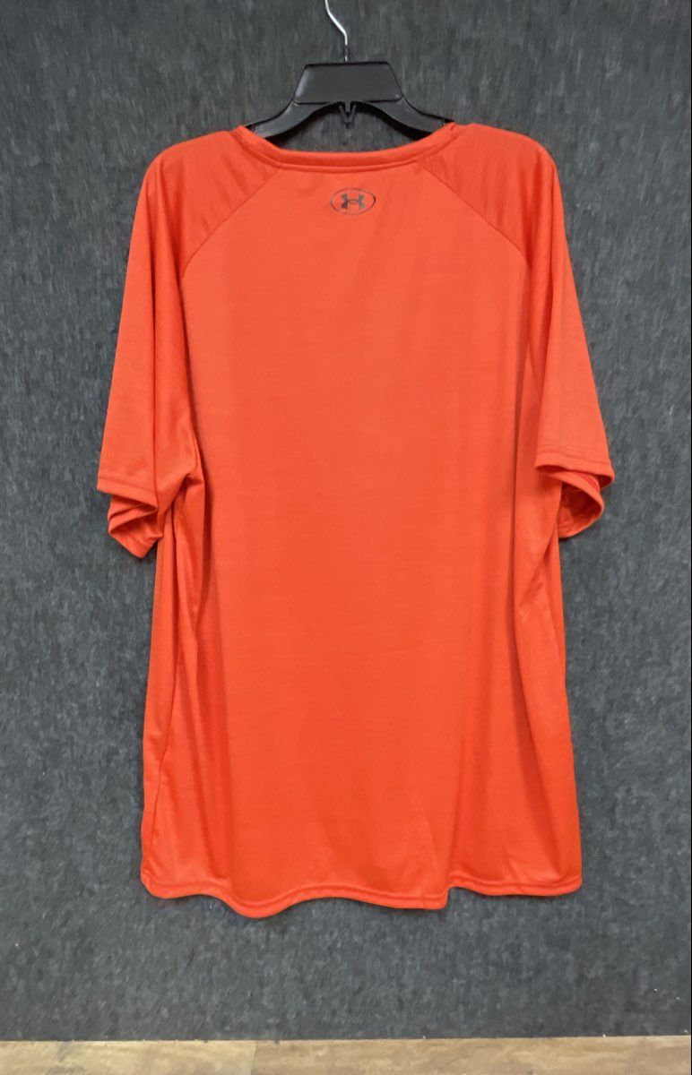 Under Armour Men's Tech 2.0 Short Sleeve T-Shirt Orange Loose Fit NWT Sz 3XL