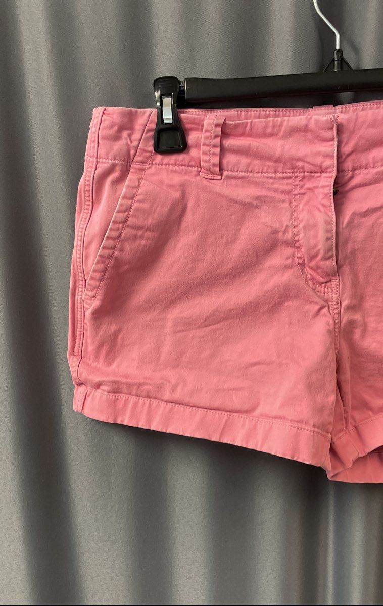 Vineyard Vines Women's Pink Stretch Cotton Chino Shorts Sz 6
