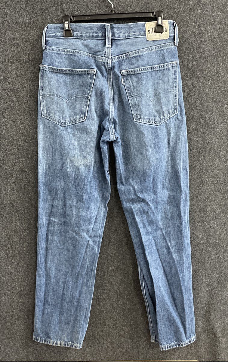 Levi's SilverTab Men's Loose Fit Straight Leg Jeans Blue Wash Denim Sz 30x32