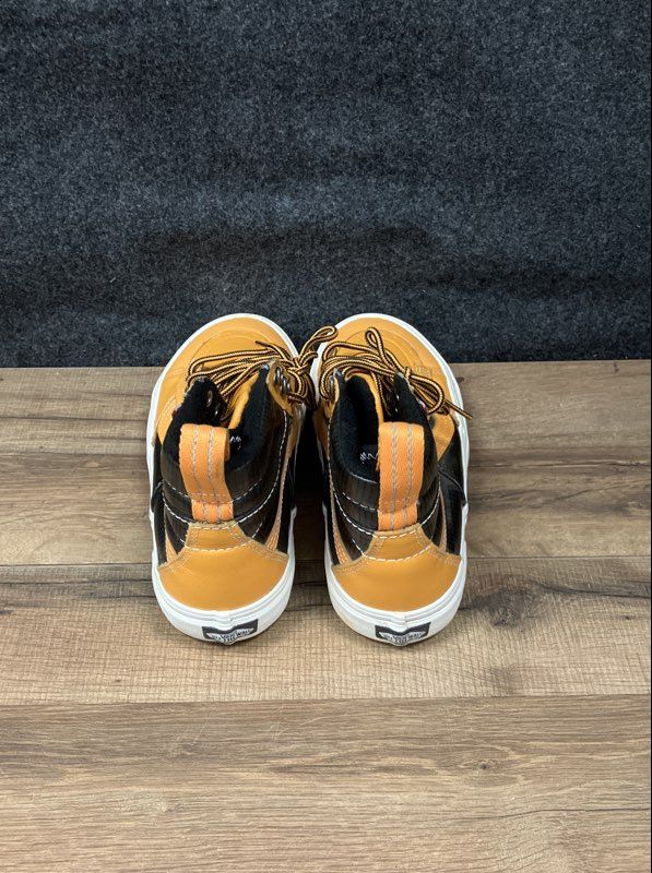 Vans Sk8-Hi MTE-1 Yellow Black Primaloft High Top Shoes Men's Size 7