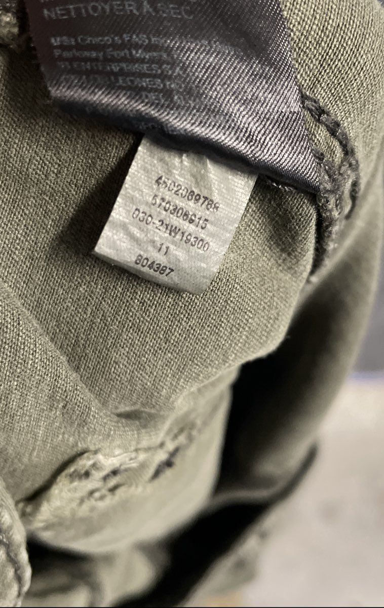 White House Black Market Women's The Straight Crop Pants Olive Green Sz Medium