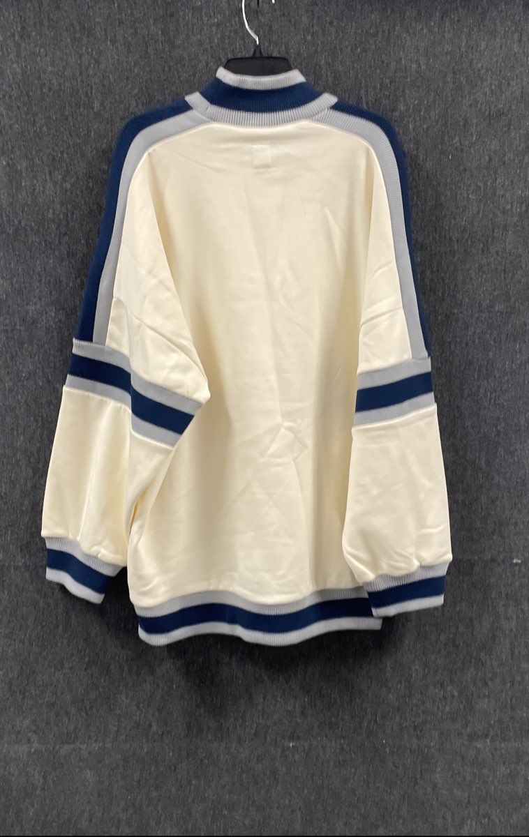 Gameday Couture Women's Penn State Sweatshirt Cream Mock Neck Fleece Sz XXL
