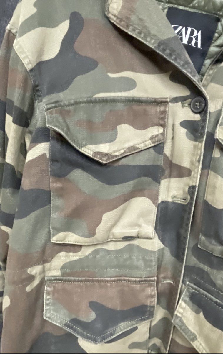 Camo Zara Jacket - Size S