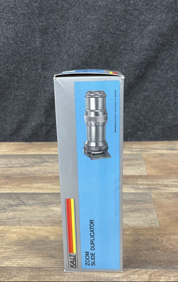 Vintage Kalt NP-1104 Zoom Slide Duplicator for 35mm SLR Cameras with Box