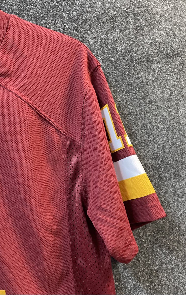 Washington Redskins Alex Smith #11 NFL Team Apparel Youth Large Jersey Burgundy