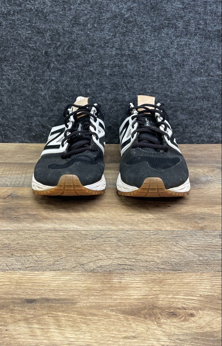 New Balance 3000v3 Black White Gum Turf Baseball Shoes Men's Size 10