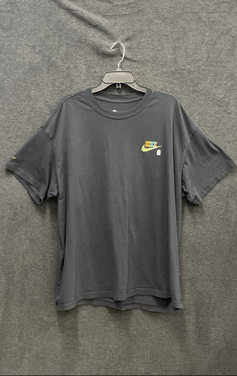 Nike Men's Black Radiant Sole Sun Graphic Loose Fit T-Shirt Size XXL