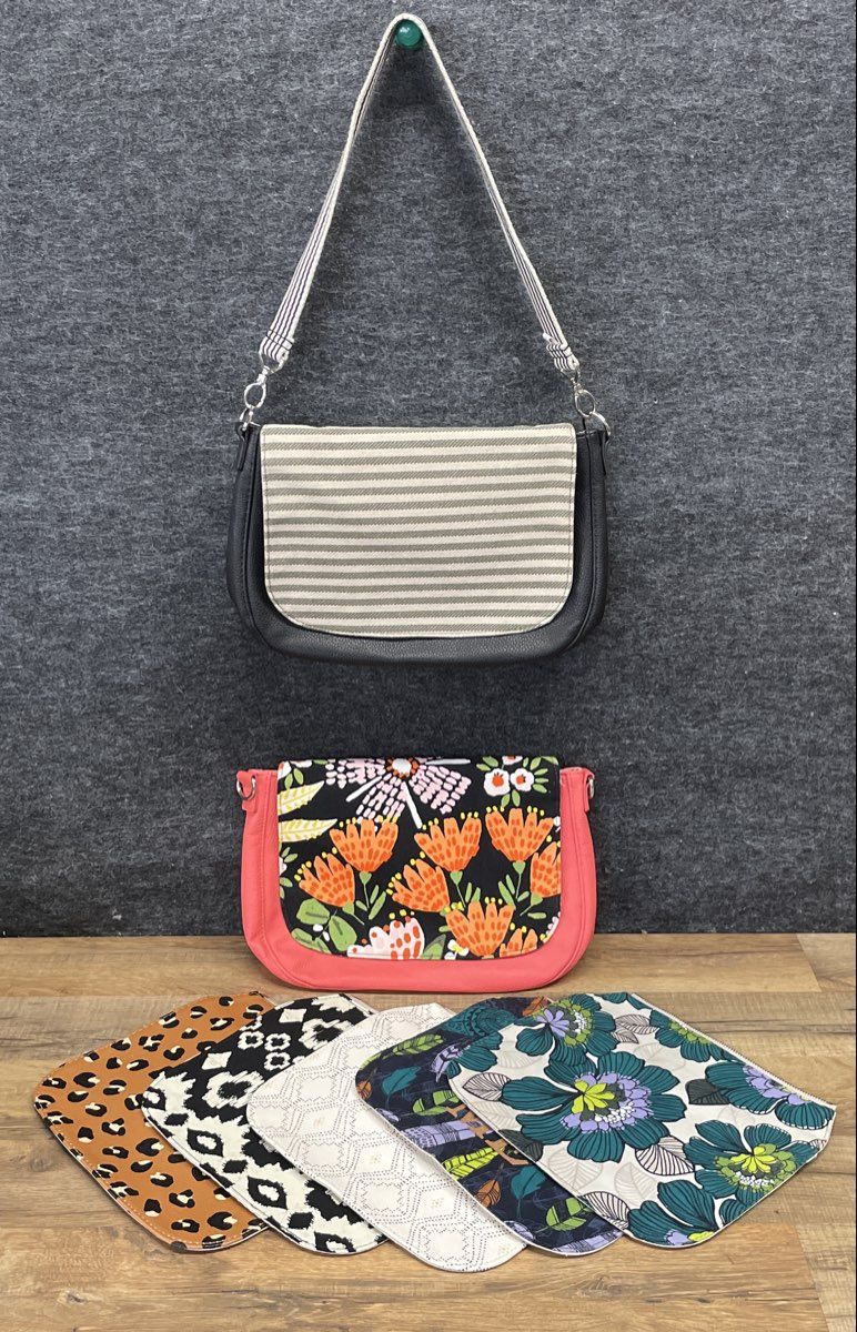 Thirty-one Studio Thirty-One Purse Collection Interchangeable Flaps Lot of 9