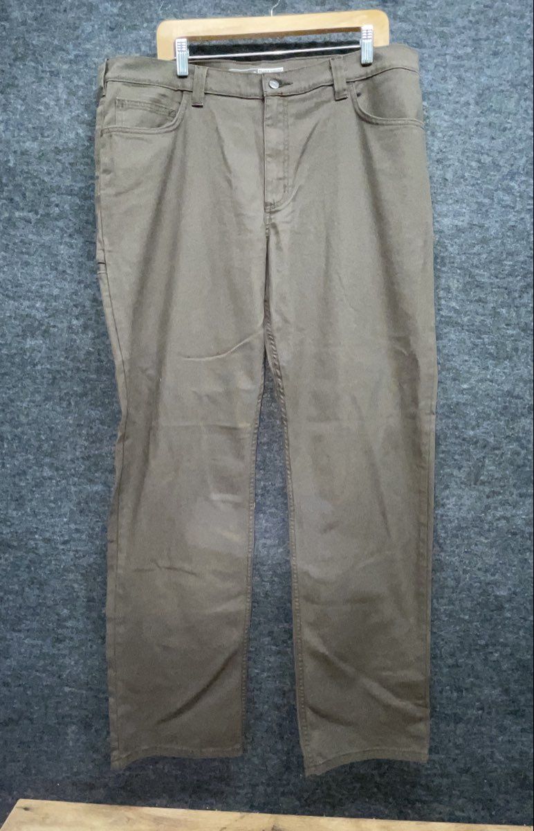 Carhartt Men's Brown Rugged Flex Rigby Relaxed Straight Leg Pants Lot of 2 38x34