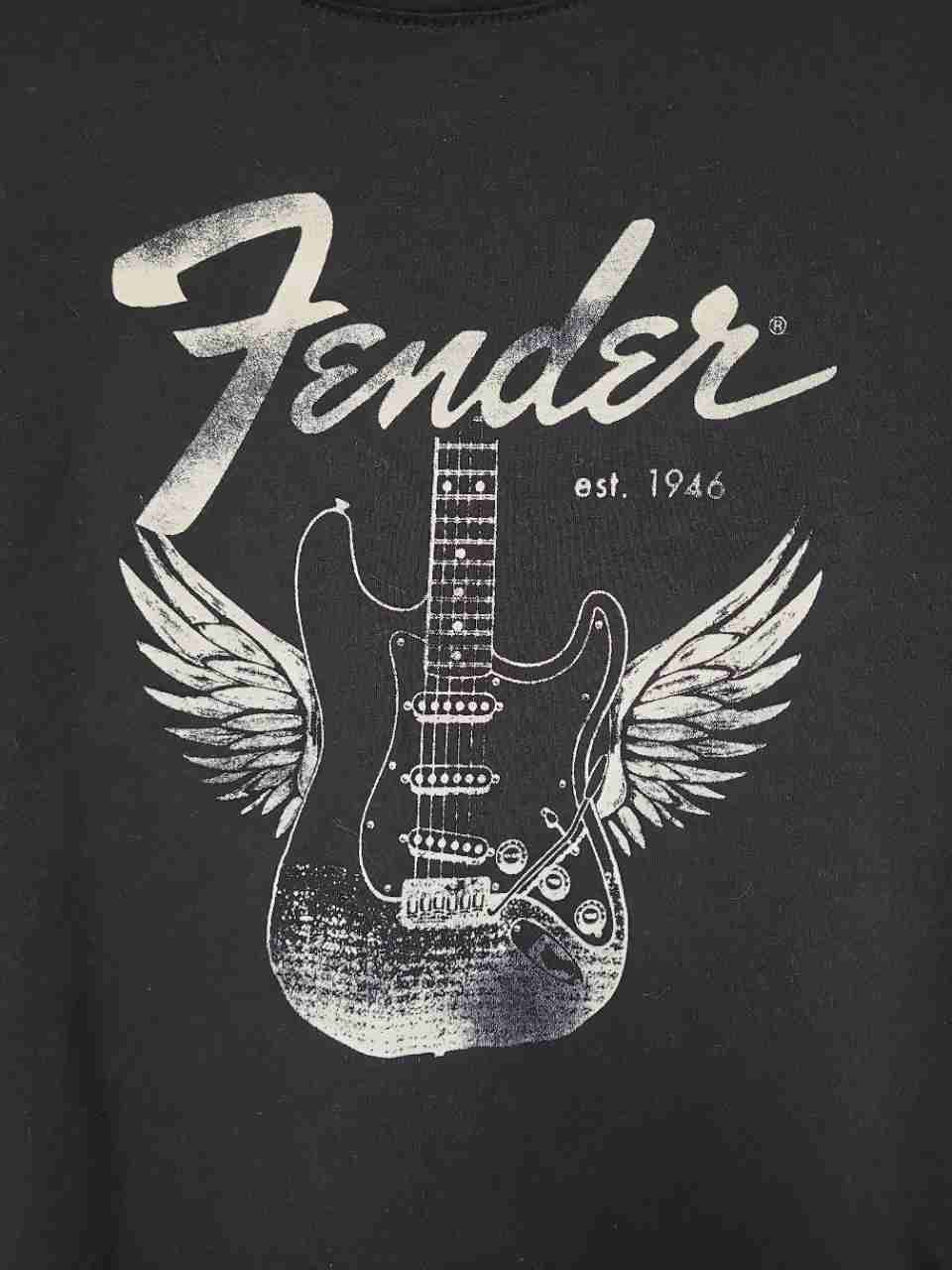 Fender Winged Guitar Graphic T-Shirt Sz XL