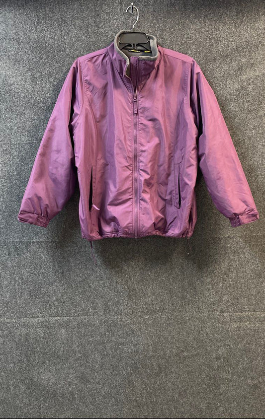 Cabela's Women's Purple Fleece Lined Three Season Full Zip Jacket Size 2XL