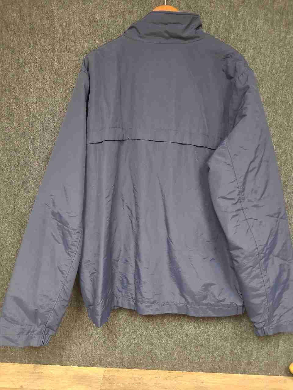 Eddie Bauer Men's Jacket Navy Blue Thermore Insulated Full Zip Sz XXLT