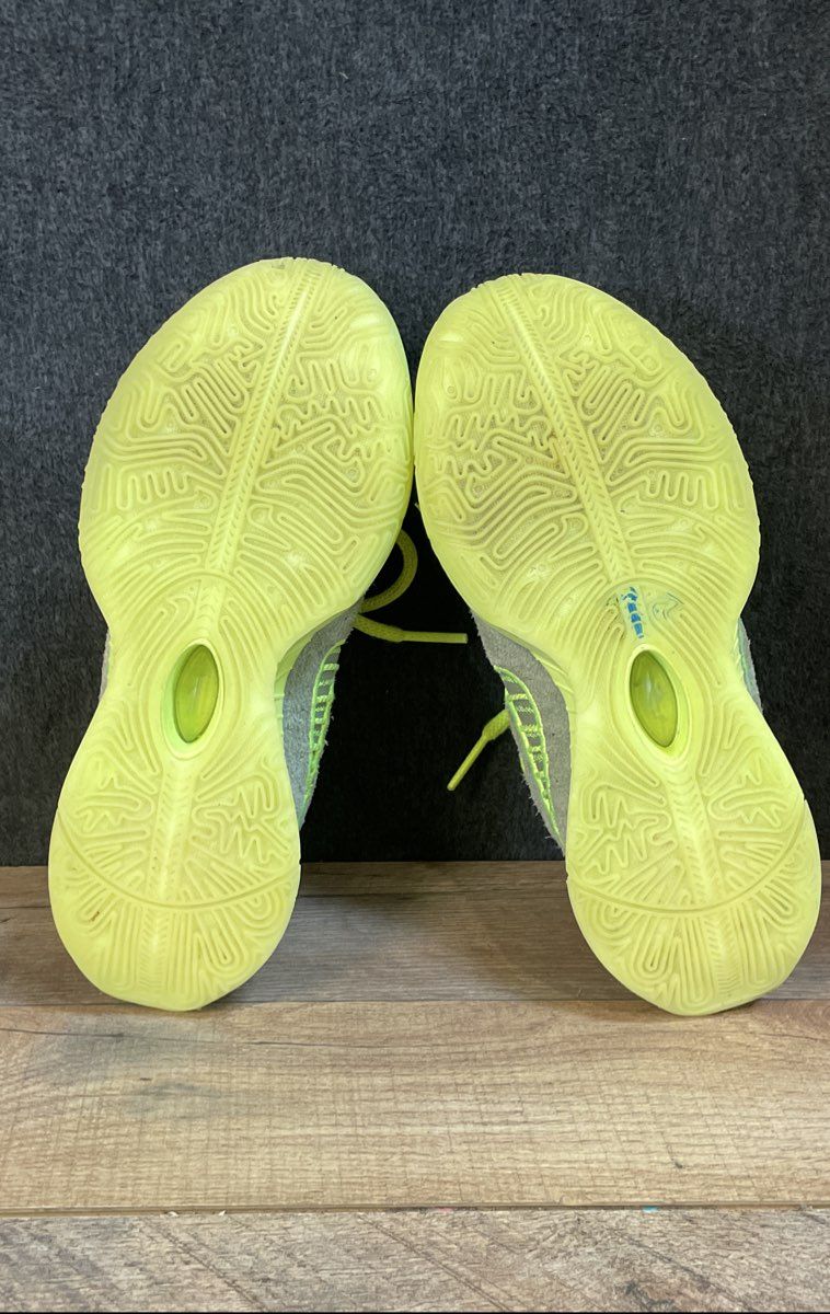 Nike LeBron 21 Algae GS Oil Green Volt Basketball Shoes FV2345-302 Size 5Y