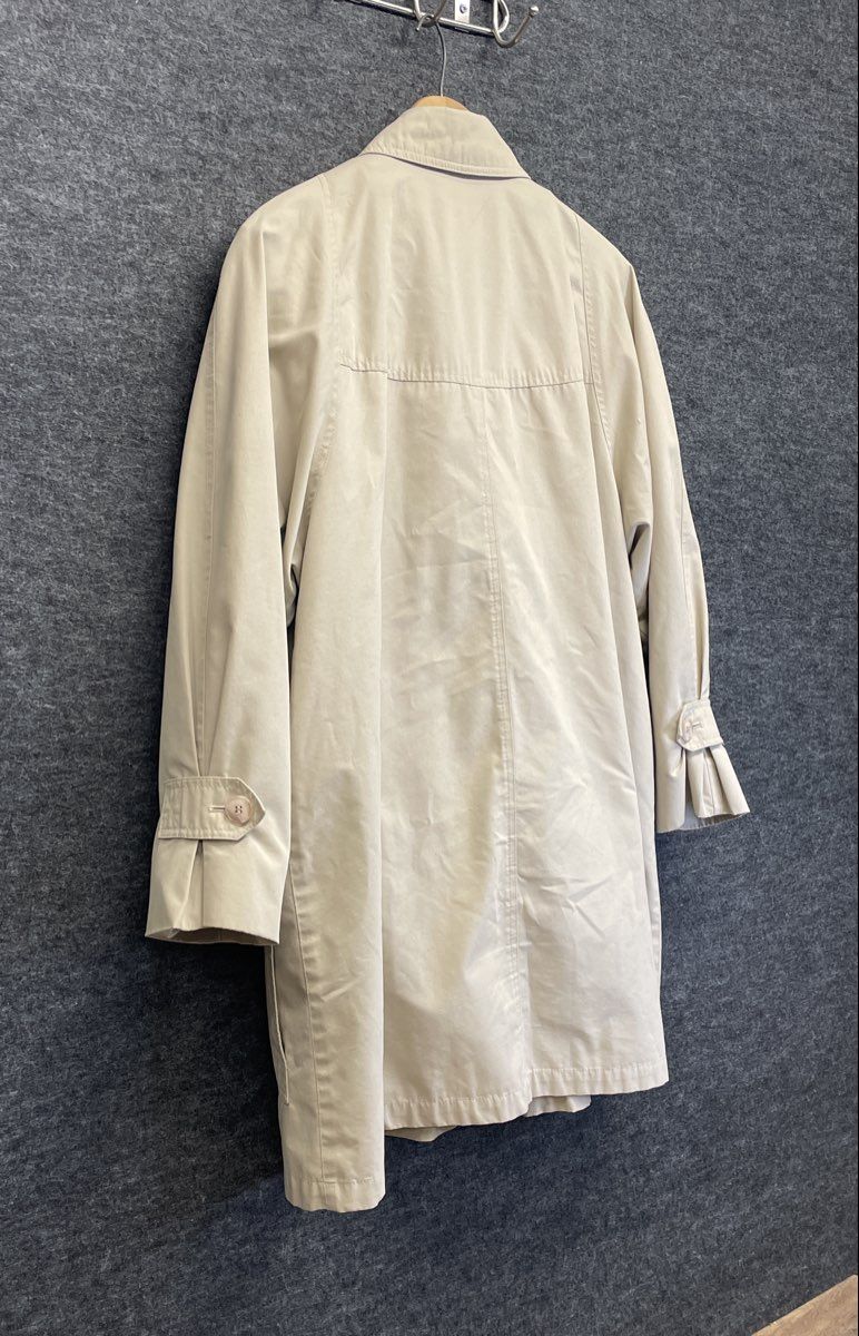 London Fog Women's Beige Limited Edition Car Coat Plaid Removable Liner Sz 12P